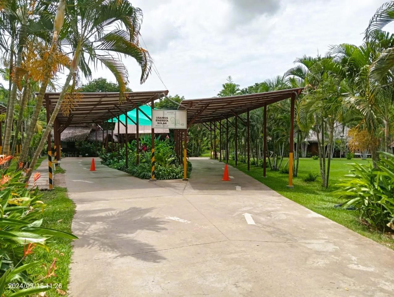 Manish Hotel Ecologico Pucallpa Exterior foto
